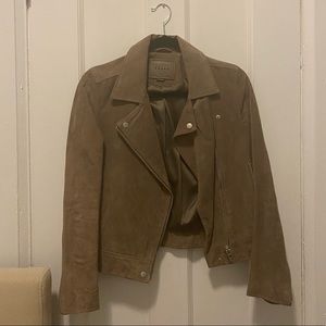 Brown seude jacket